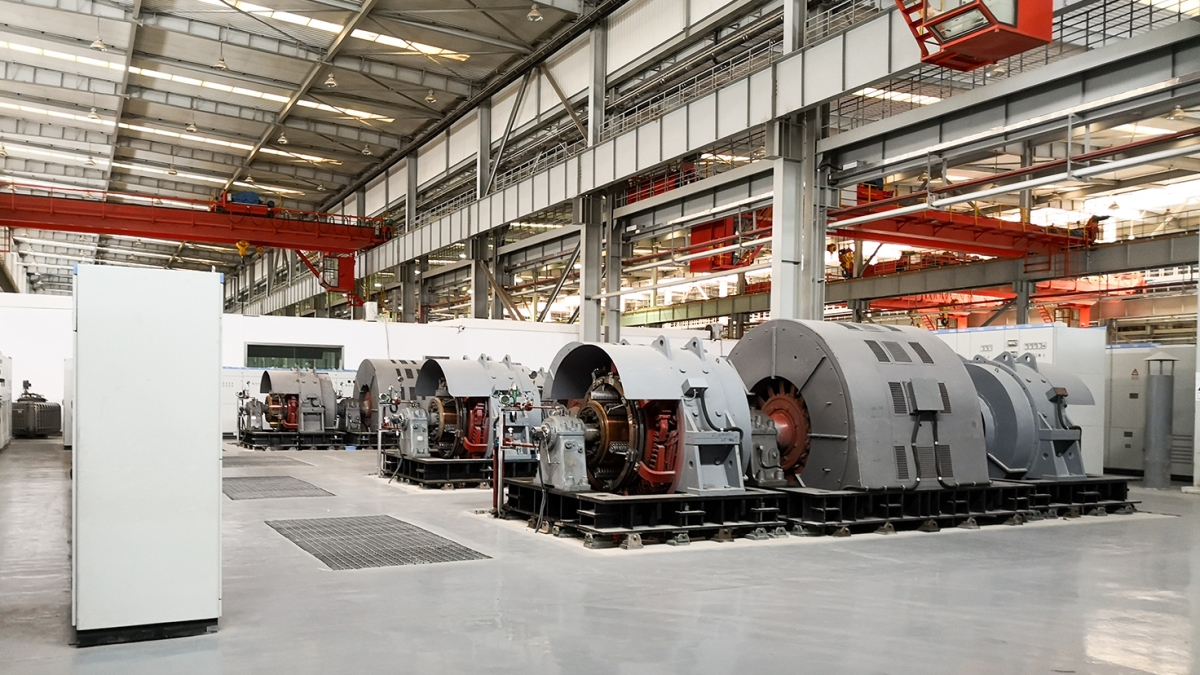 兰州电机股份有限公司电机试验系统