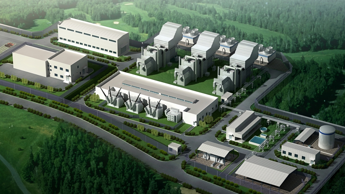 赤道几内亚马拉博3x6B燃机电厂扩容工程