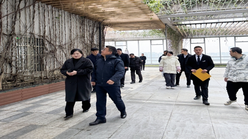 中机国际党委书记、总经理陈蕃带队开展“两会”前消防安全检查