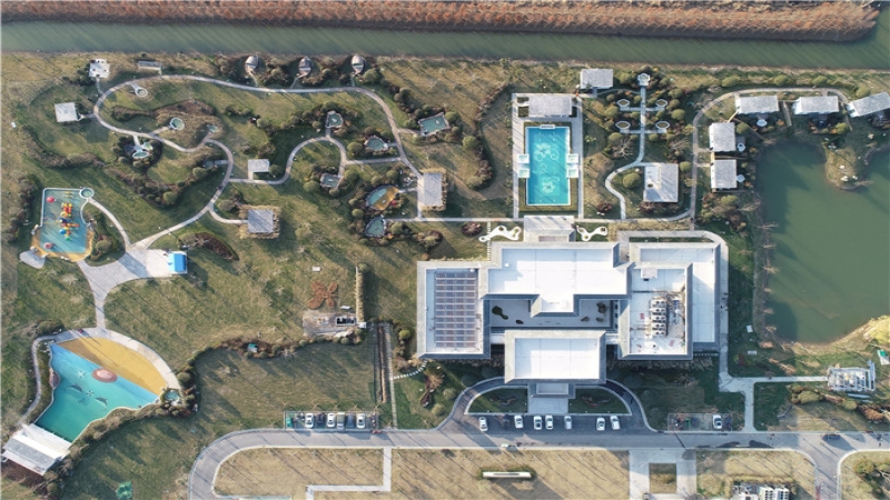 九龙口文旅综合体总承包项目温泉中心试运营