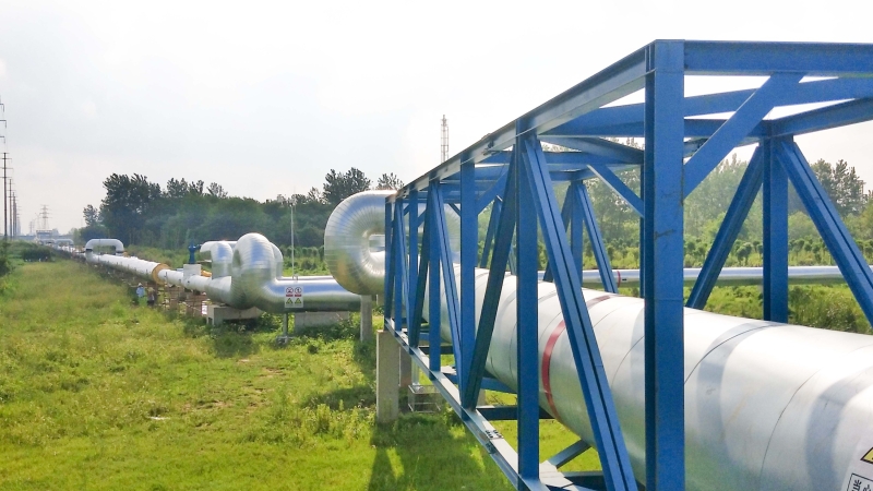 扬州市华电至实友化工、大连化工蒸汽管道工程