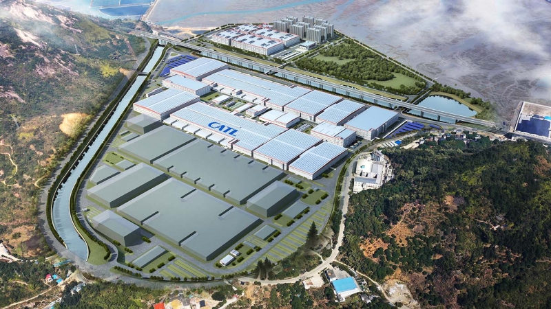 宁德时代锂离子动力电池生产基地项目