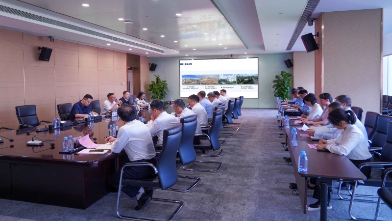 国机集团党委常委、副总经理洪蛟一行调研中机国机