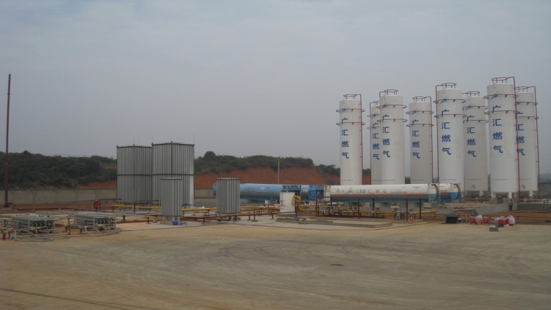 湖南晟通集团创元铝业常德工业园LNG气化站