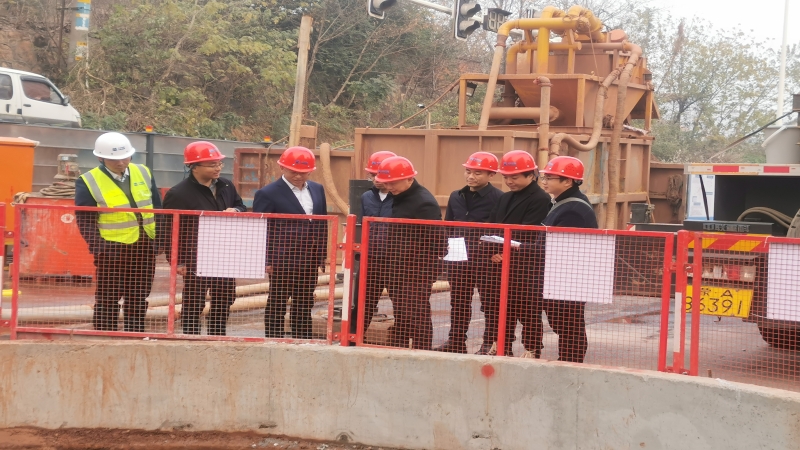 严守岁末安全关，中机国际雨花时代阳光项目迎安全检查