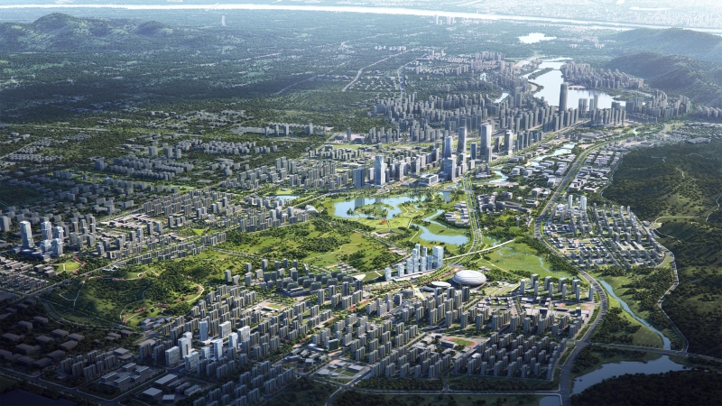 中机国际中标梅溪湖国际新城规划总控项目