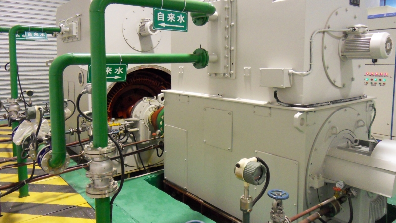 上海电机厂风力发电机及三相异步电动机试验站