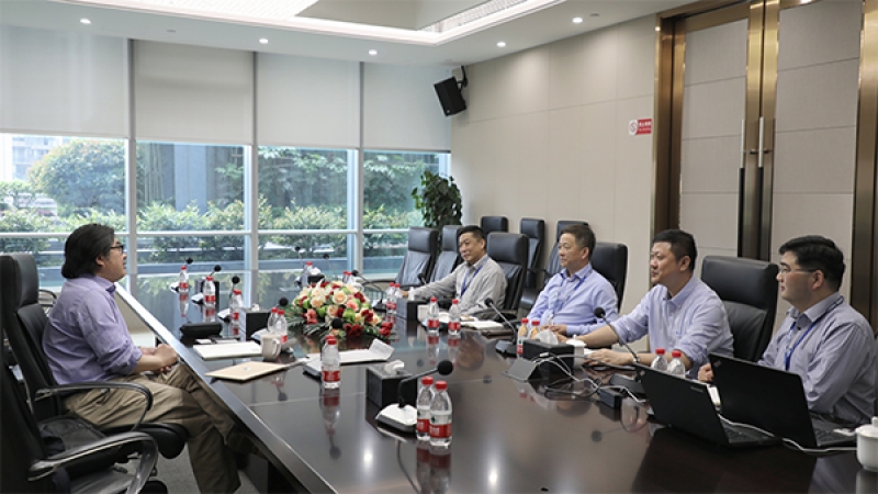 上海交通大学汽车工程研究院院长许敏到访中机国际