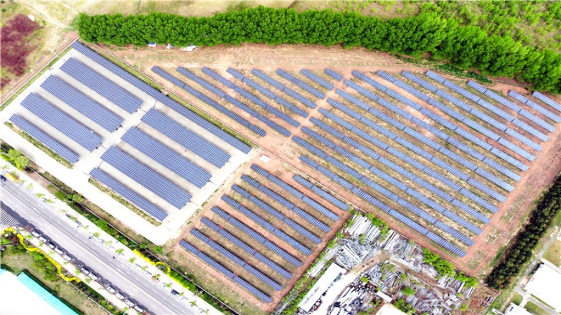 中机国际给长春一汽丰田装上了光伏板